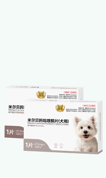 米尔贝肟吡喹酮片（犬用）